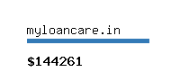 myloancare.in Website value calculator