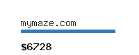 mymaze.com Website value calculator