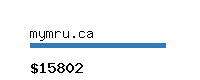 mymru.ca Website value calculator