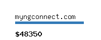 myngconnect.com Website value calculator