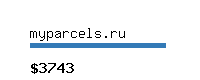 myparcels.ru Website value calculator