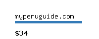 myperuguide.com Website value calculator
