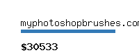 myphotoshopbrushes.com Website value calculator