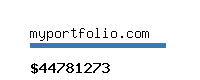 myportfolio.com Website value calculator