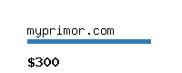 myprimor.com Website value calculator