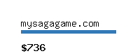 mysagagame.com Website value calculator
