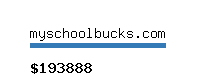 myschoolbucks.com Website value calculator