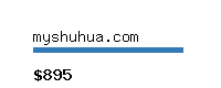 myshuhua.com Website value calculator