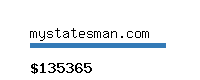 mystatesman.com Website value calculator