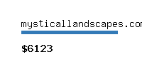 mysticallandscapes.com Website value calculator