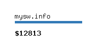 mysw.info Website value calculator