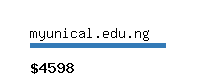 myunical.edu.ng Website value calculator