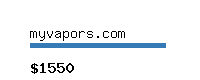 myvapors.com Website value calculator