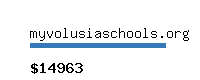 myvolusiaschools.org Website value calculator