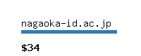 nagaoka-id.ac.jp Website value calculator