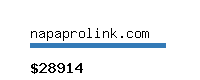 napaprolink.com Website value calculator