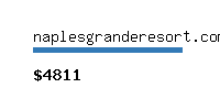naplesgranderesort.com Website value calculator