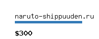 naruto-shippuuden.ru Website value calculator