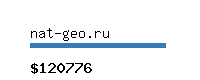 nat-geo.ru Website value calculator