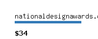 nationaldesignawards.org Website value calculator