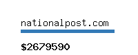 nationalpost.com Website value calculator