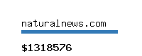 naturalnews.com Website value calculator