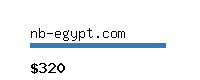 nb-egypt.com Website value calculator