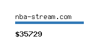 nba-stream.com Website value calculator