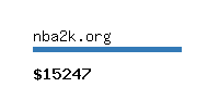 nba2k.org Website value calculator