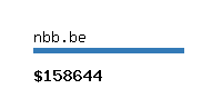 nbb.be Website value calculator