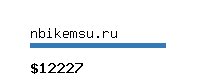 nbikemsu.ru Website value calculator