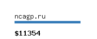 ncagp.ru Website value calculator