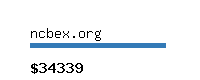 ncbex.org Website value calculator