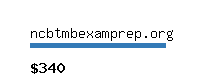 ncbtmbexamprep.org Website value calculator