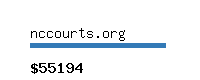 nccourts.org Website value calculator