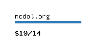 ncdot.org Website value calculator