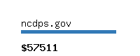 ncdps.gov Website value calculator