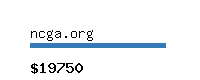 ncga.org Website value calculator