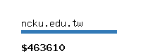 ncku.edu.tw Website value calculator