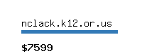 nclack.k12.or.us Website value calculator