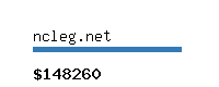 ncleg.net Website value calculator