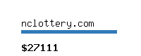 nclottery.com Website value calculator