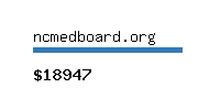 ncmedboard.org Website value calculator