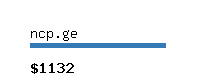 ncp.ge Website value calculator