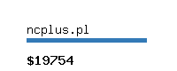 ncplus.pl Website value calculator