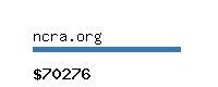 ncra.org Website value calculator