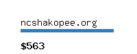 ncshakopee.org Website value calculator