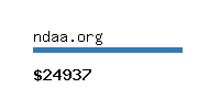 ndaa.org Website value calculator