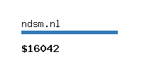 ndsm.nl Website value calculator