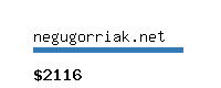 negugorriak.net Website value calculator